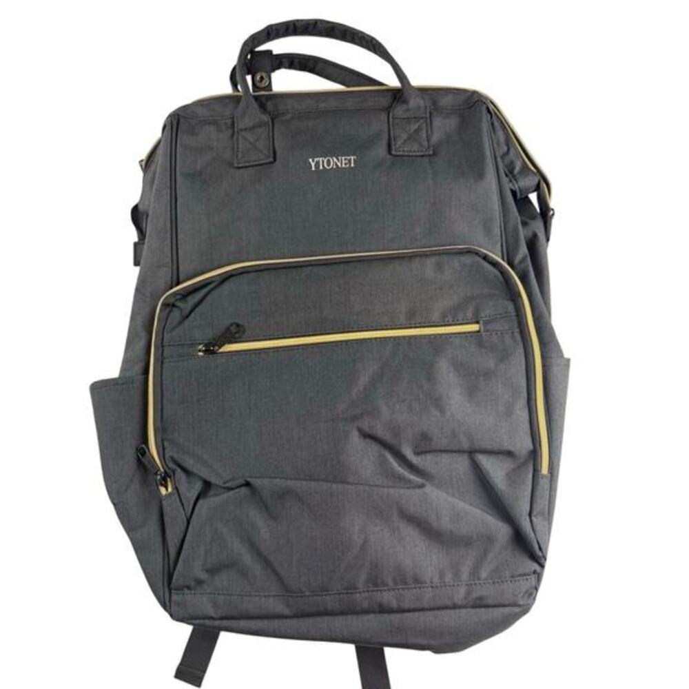 Ytonet Laptop Backpack - Black - Fits 15.6 inch Laptop